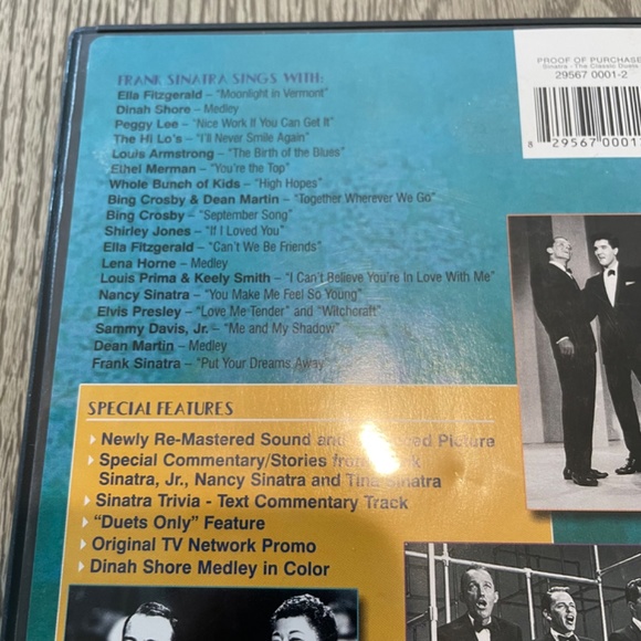 Sinatra - The Classic Duets DVD - Picture 6 of 6